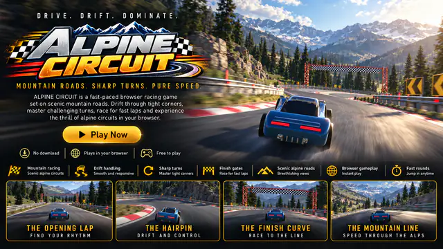 Alpine Circuit: capture 1 sur 6