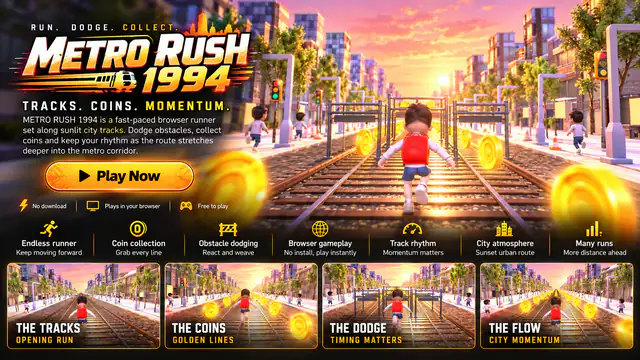 METRO RUSH 1994: zrzut ekranu 1 z 6
