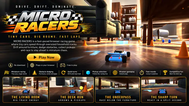 Micro Racers: captura 1 de 6