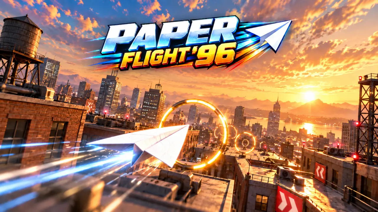 PAPER FLIGHT '96: Une image du jeu